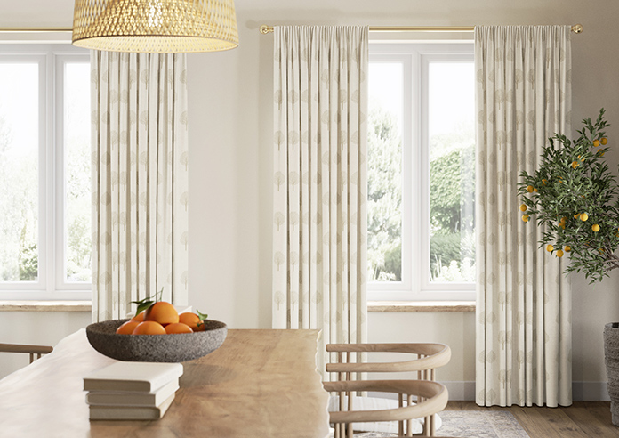 Emily Bond Yew Tree, Linen - Made to Measure Curtains - Image 3